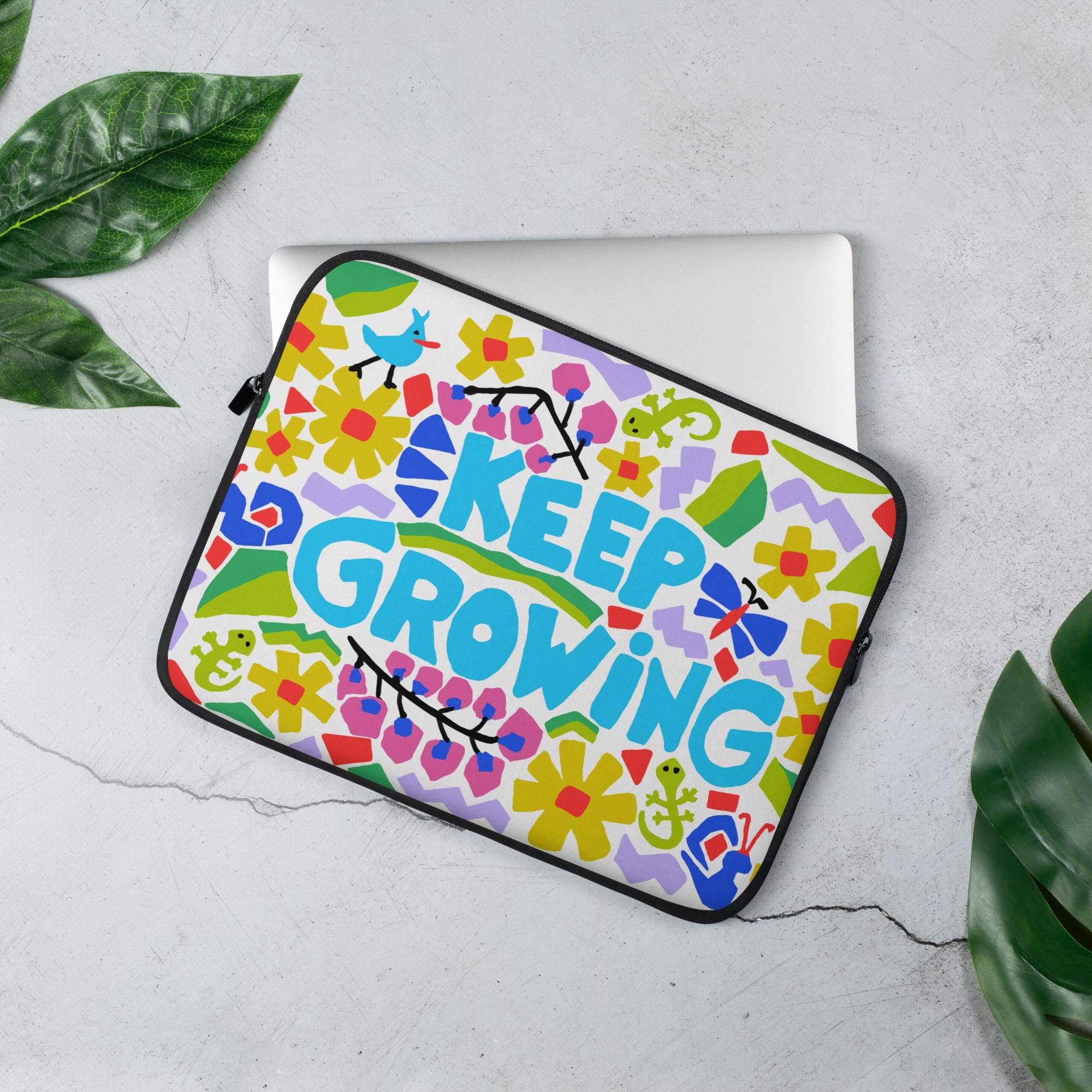 Keep Growing Laptop Sleeve