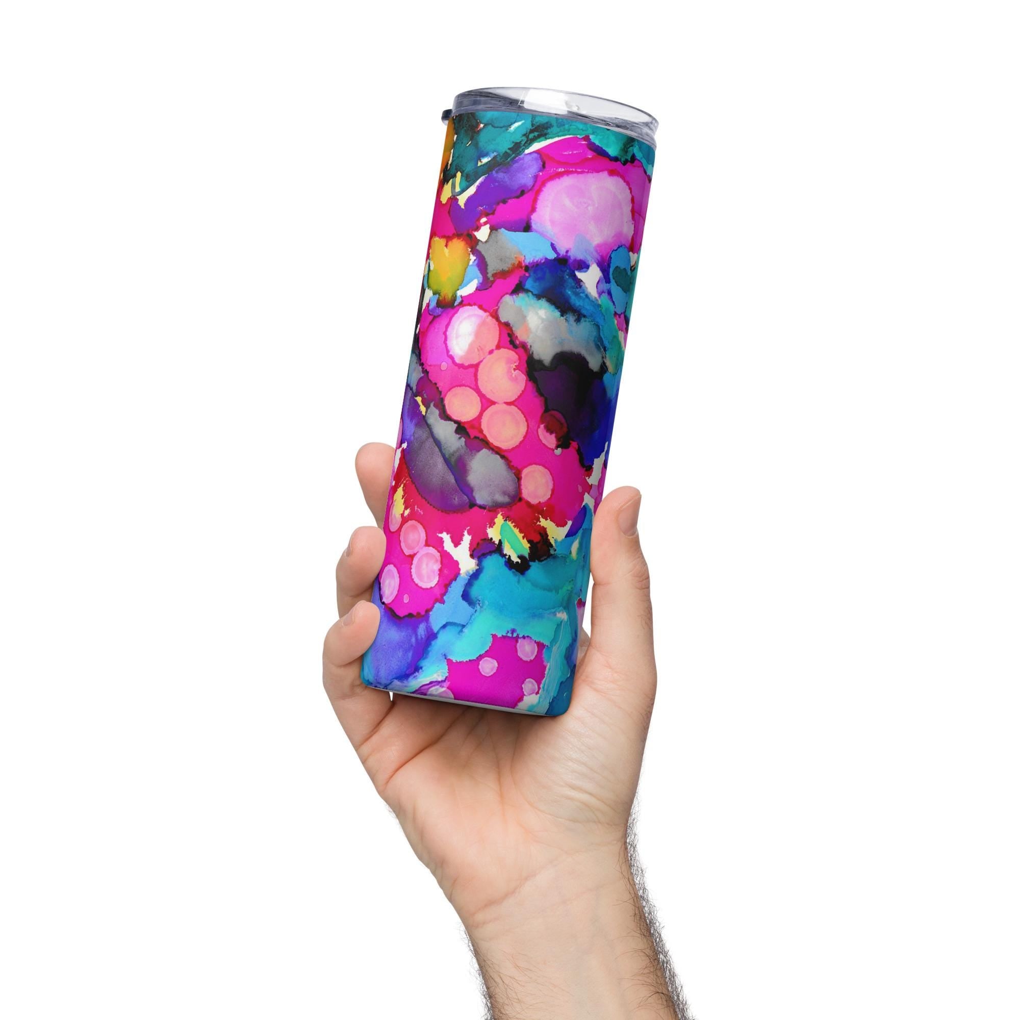 Octopus Abstract Stainless steel tumbler