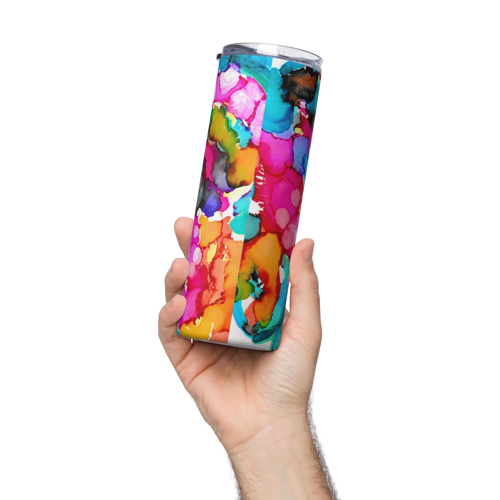 Octopus Abstract Stainless steel tumbler