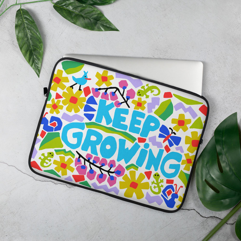Keep Growing Laptop Sleeve