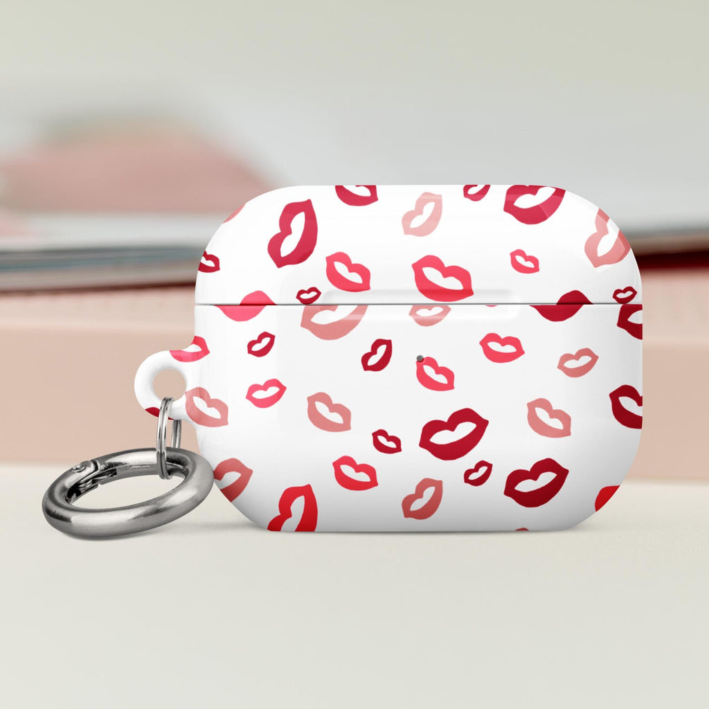 Kiss Pattern Reds and Pinks Case for AirPods®