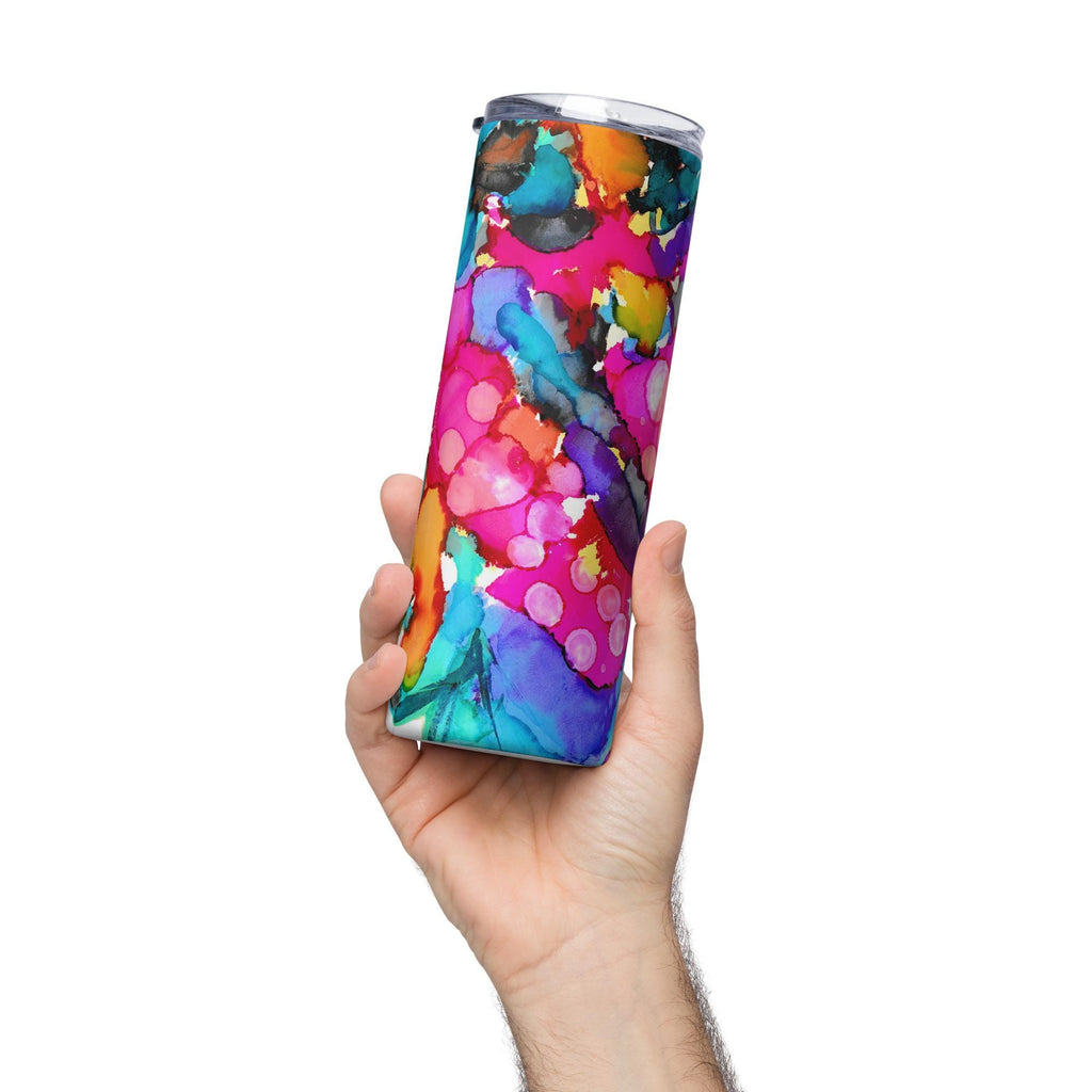 Octopus Abstract Stainless steel tumbler