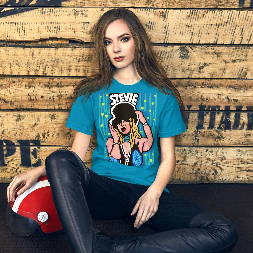 Stevie Nicks Fleetwood Mac Unisex t-shirt. Rock star shirt.