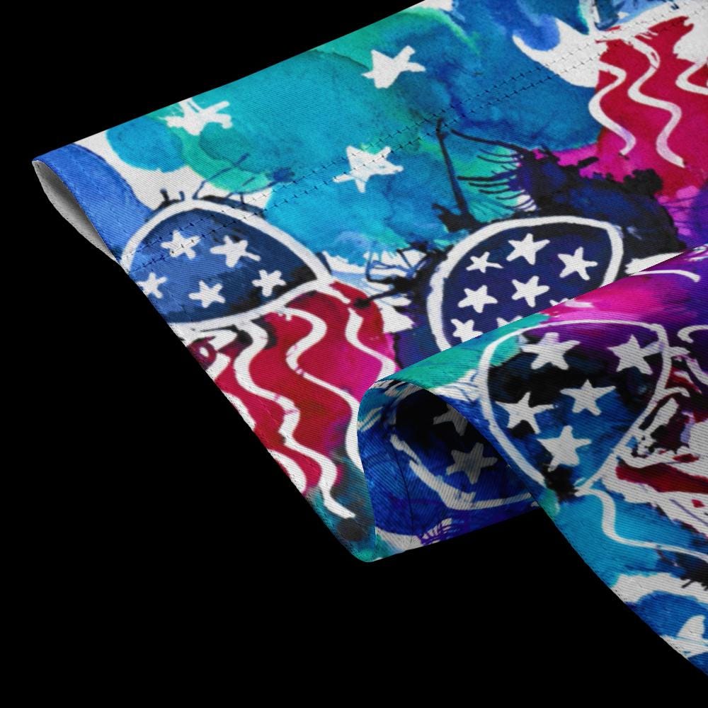 4th of July Garden Flag | Patriotic Yard Decor | Red White Blue Outdoor Flag | Double-Sided Holiday Banner | Independence Day Flag