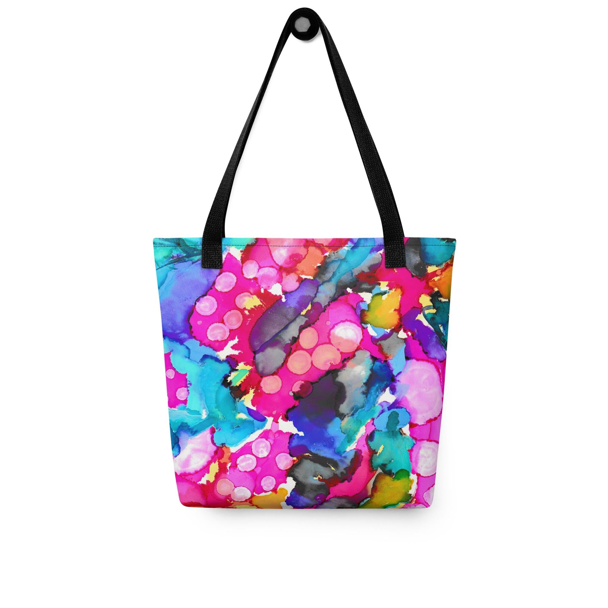 Colorful Octopus Tote Bag-Coastal Beach Bag-Tropical Sea Life Design-Ocean-Inspired Gift Idea