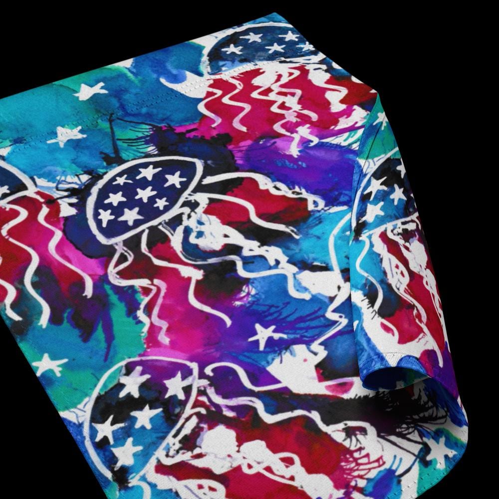 4th of July Garden Flag | Patriotic Yard Decor | Red White Blue Outdoor Flag | Double-Sided Holiday Banner | Independence Day Flag