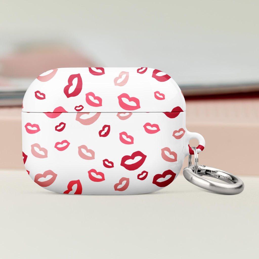 Kiss Pattern Reds and Pinks Case for AirPods®